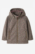 Name it softshell striukė - Gėlėta/Ruda